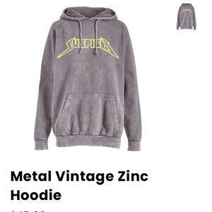 Bailey Sarian suspish hoodie.